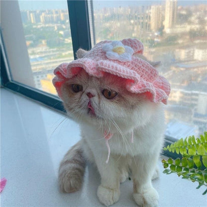 Pet Knitted Hat for Cats & Dogs