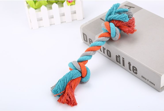 Large Cotton Knot Rope Dog Toy for Training (28cm)