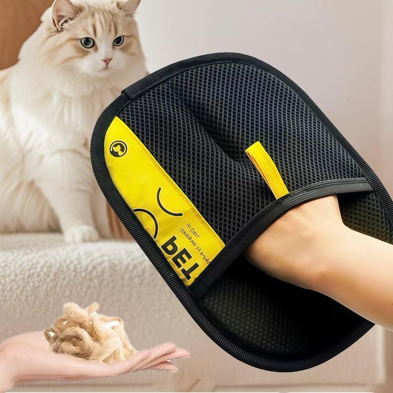 Pet Hair Removal Gloves Brush
