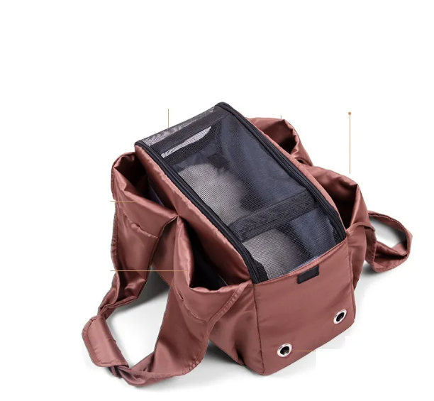 Portable Insulated Pet Tote for Winter