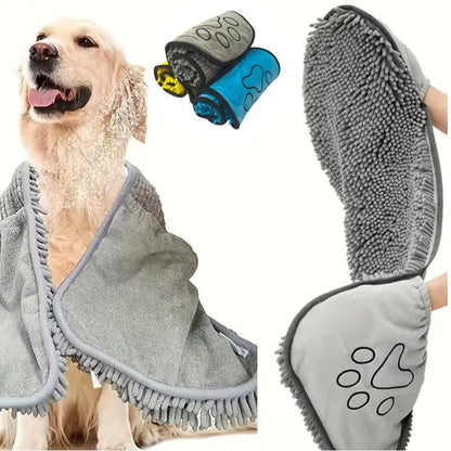 Absorbent Pet Bath Towel