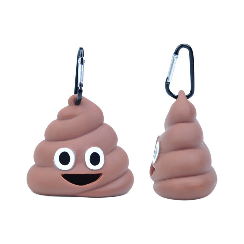 Portable Degradable Dog Poop Bag Dispenser for Pets