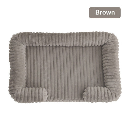 Warm Plush Dog Bed for Pets