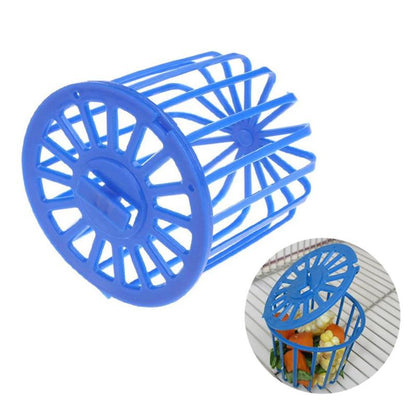 Parrot Fruit and Vegetable Hanging Basket with Fork