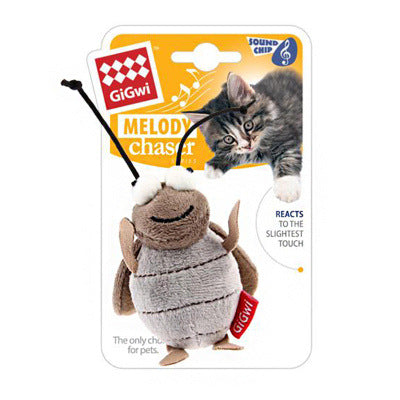 Gigwi Realistic Sound Toys for Cats (Bird, Mouse, Hedgehog)