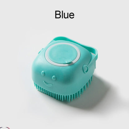 Pet Grooming Brush with Soap Dispenser