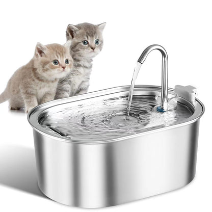 Stainless Steel Pet Water Dispenser with Filter