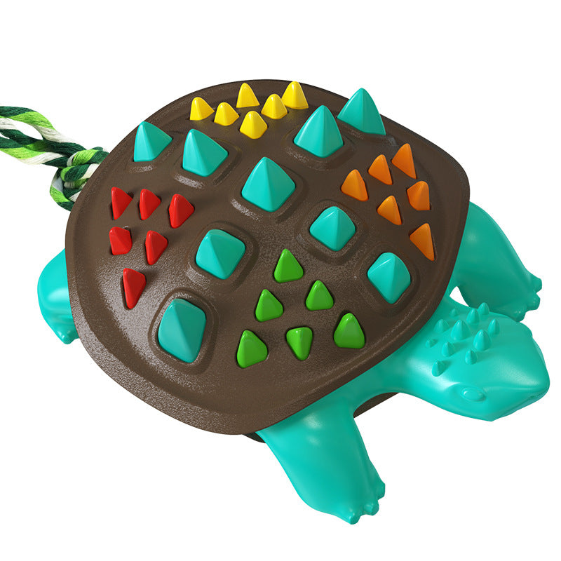 Colorful Tortoise Dog Molar Chew Stick