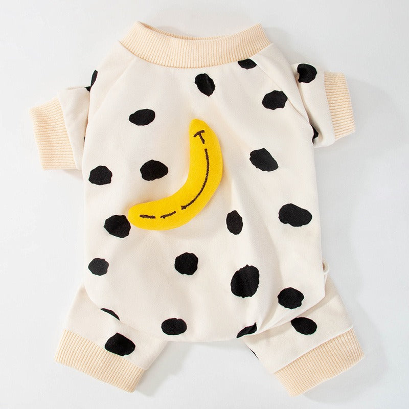 Cute Cat Pajamas - Velvet Pet Jumpsuit