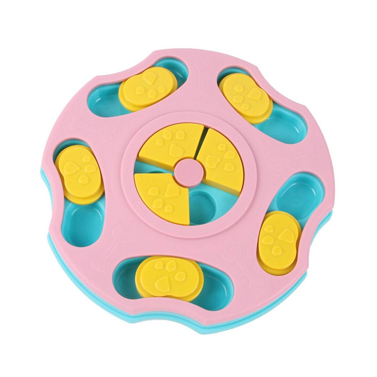 Interactive Dog Food Puzzle Bowl