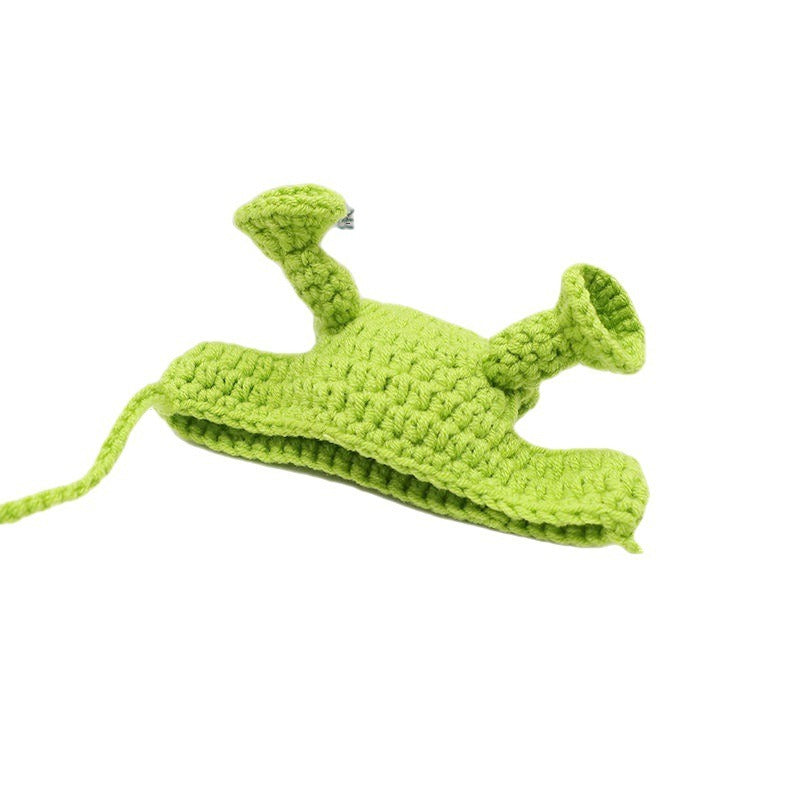 Wool Knitted British Pet Hat