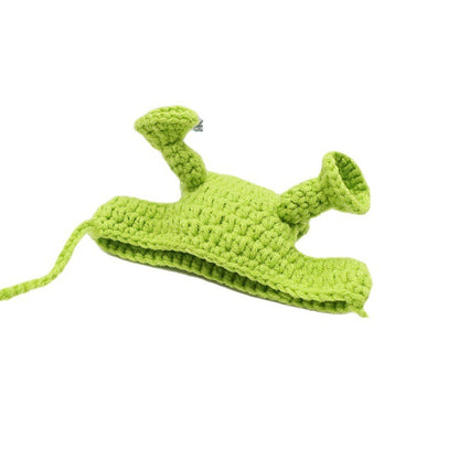 Wool Knitted British Pet Hat