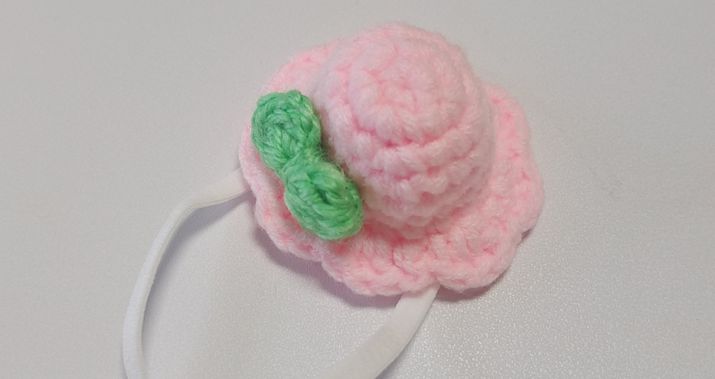 Handmade Knitted Wool Hats for Small Pets