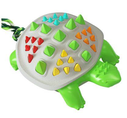 Colorful Tortoise Dog Molar Chew Stick
