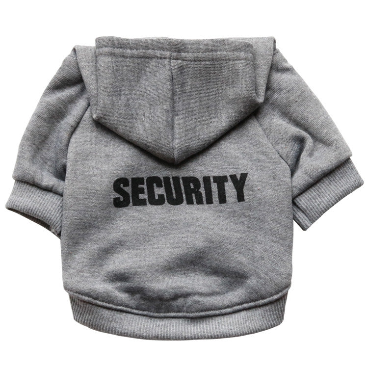 Pet Hoodie for Dogs - Fleece Security Sweatshirt