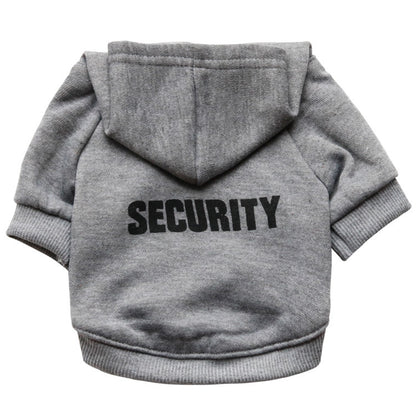 Pet Hoodie for Dogs - Fleece Security Sweatshirt
