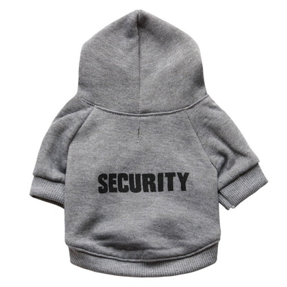 Pet Hoodie for Dogs - Fleece Security Sweatshirt
