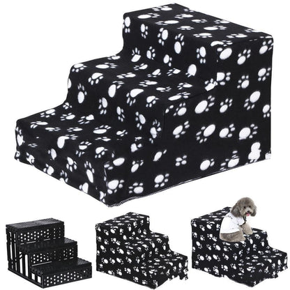 Plastic Pet Climbing Ladder with Steps for Stairs