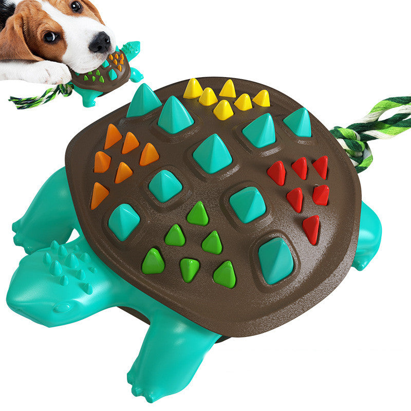 Colorful Tortoise Dog Molar Chew Stick