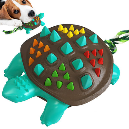 Colorful Tortoise Dog Molar Chew Stick