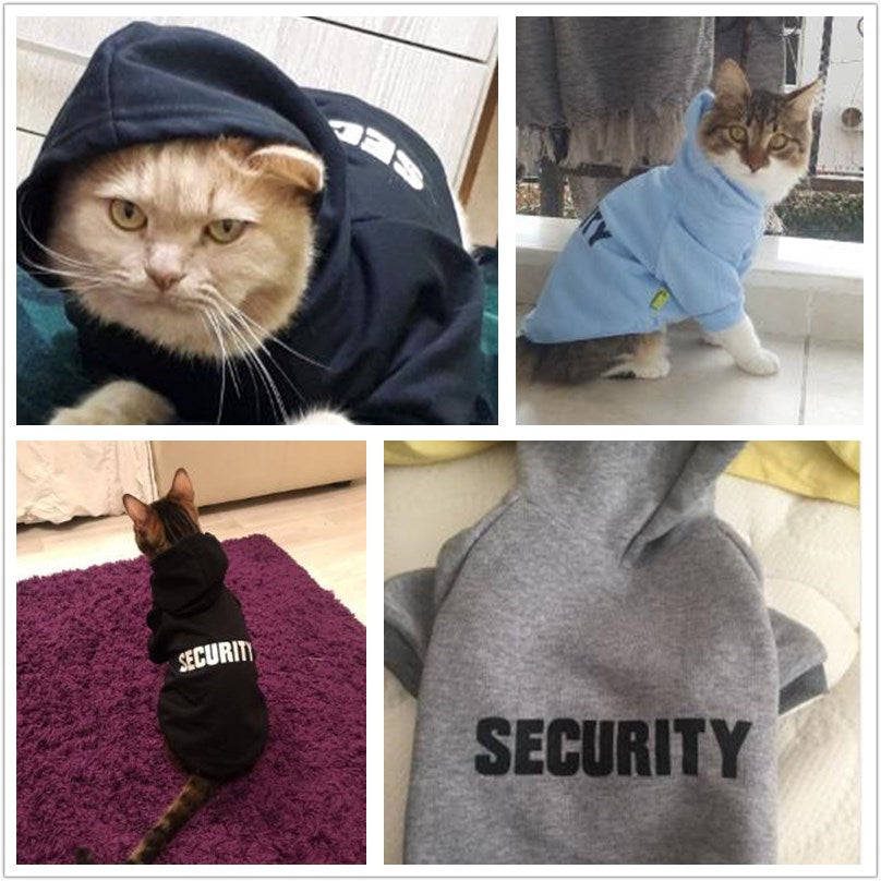 Pet Hoodie for Dogs - Fleece Security Sweatshirt
