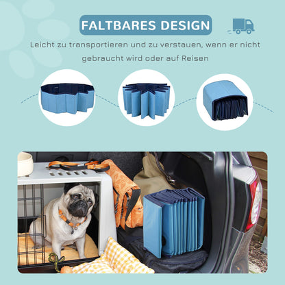 Foldable Dog Pool Pet Swimming Tub