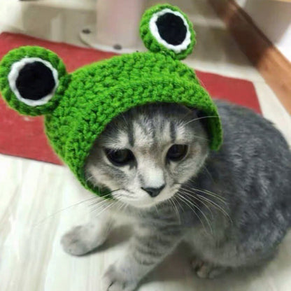 Wool Knitted British Pet Hat