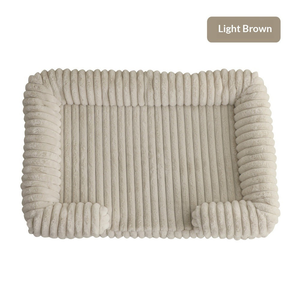 Warm Plush Dog Bed for Pets