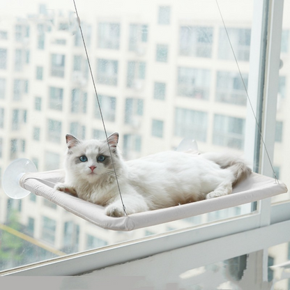 Cat Window Hammock with Litter Sucker