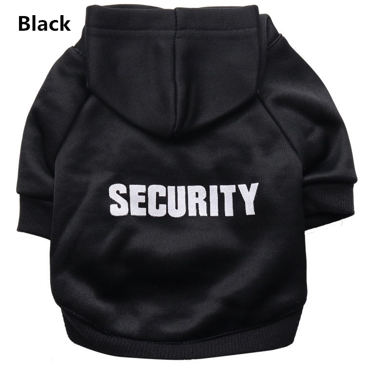 Pet Hoodie for Dogs - Fleece Security Sweatshirt