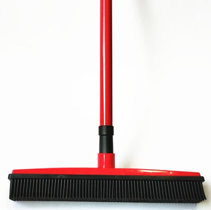 Pet Hair Rubber Push Broom