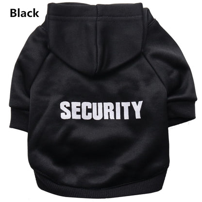 Pet Hoodie for Dogs - Fleece Security Sweatshirt