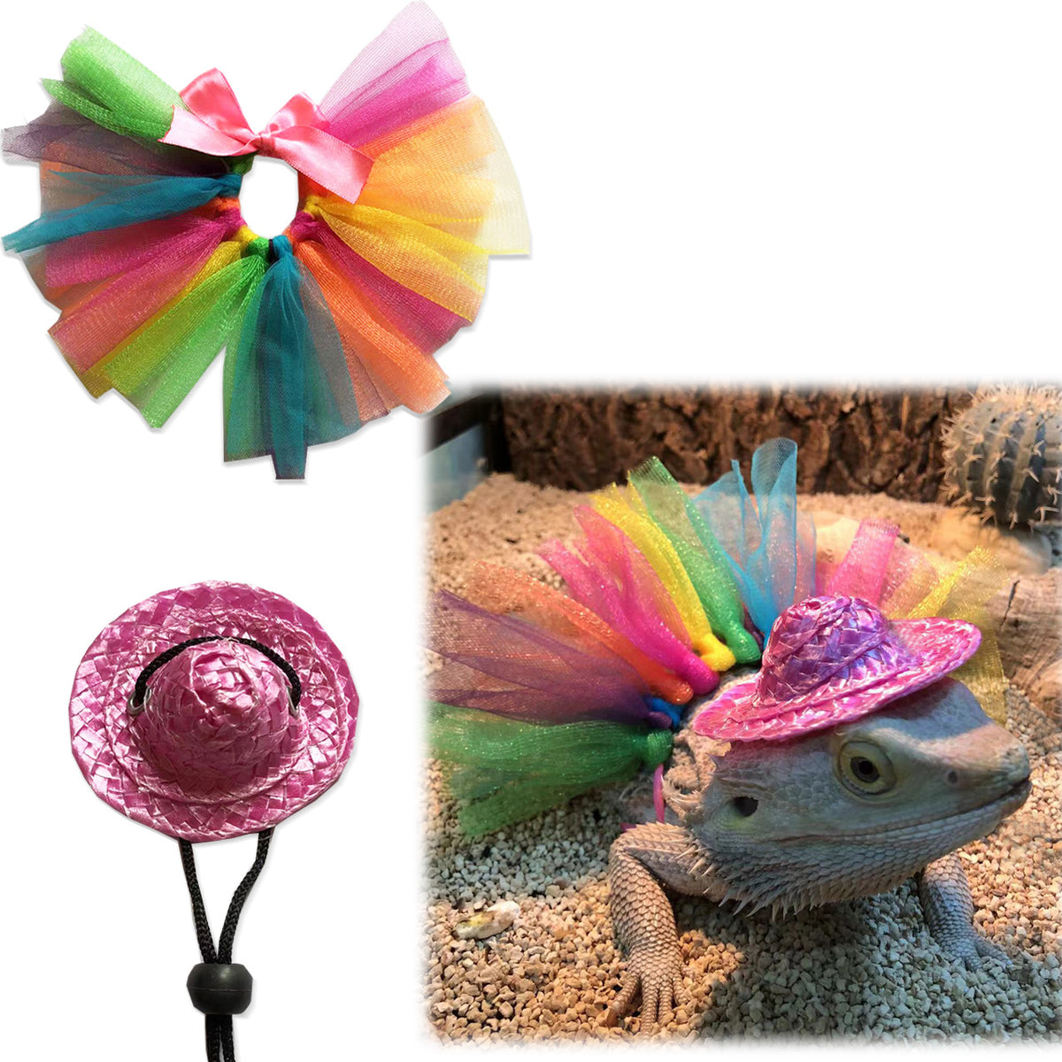 Lizard Outfit for Holiday and Halloween Small Pets